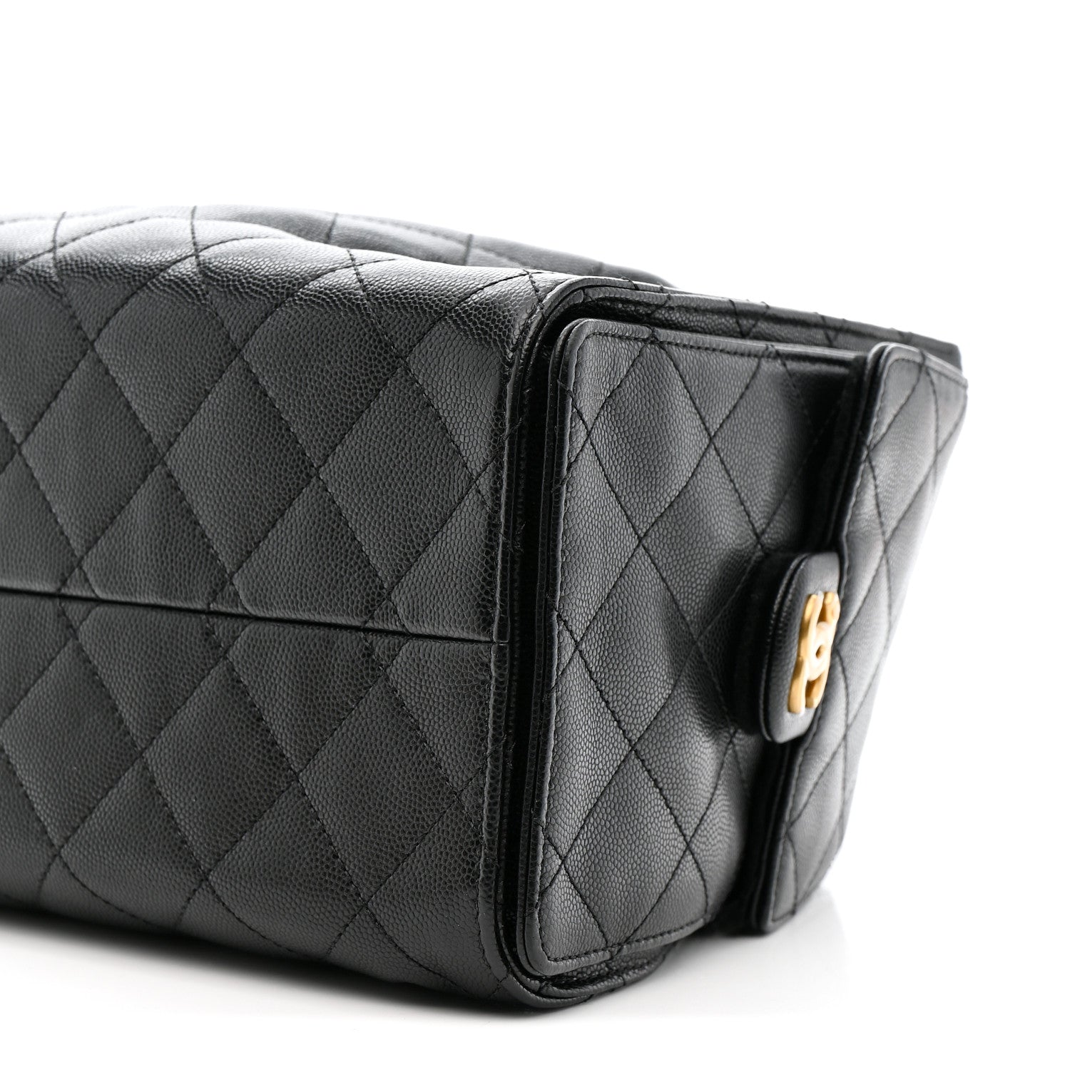 Chanel Caviar Quilted Small Chanel 25 Handbag Black Black 10 of 12