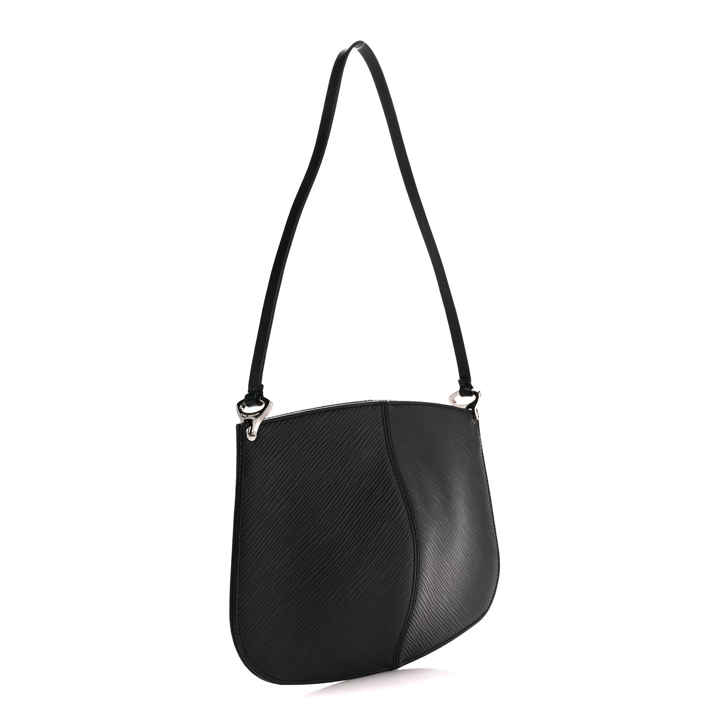 Epi Demi Lune Pochette Black