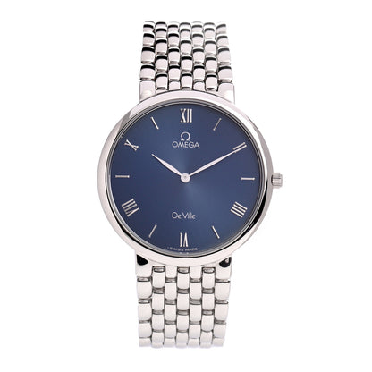 Omega Stainless Steel 31mm De Ville Quartz Watch Blue 395.2378 1 of 7