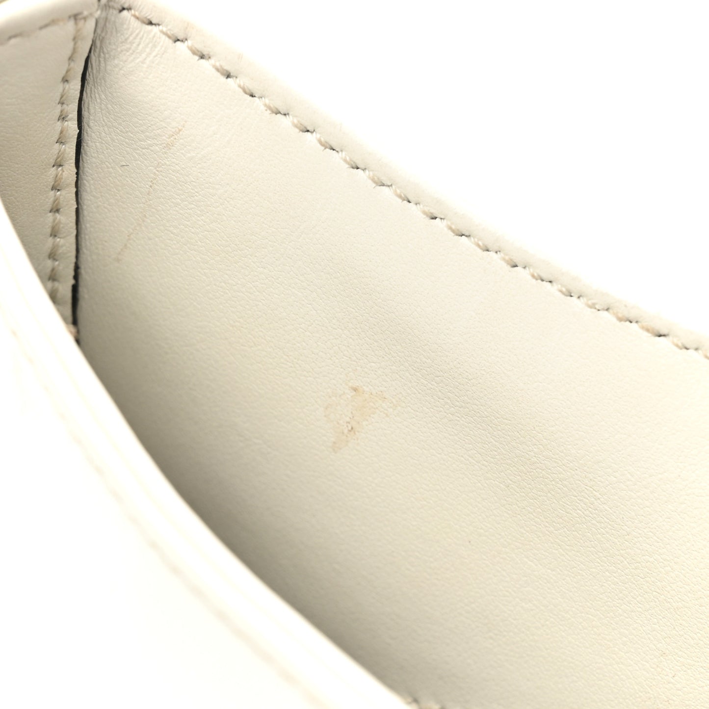 Spazzolato Cleo Shoulder Bag White Black