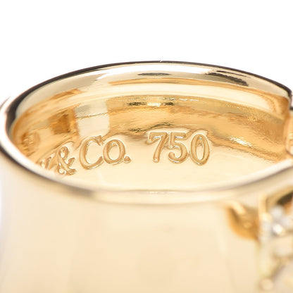 Tiffany 18K Yellow Gold 1837 Hoop Earrings 5 of 6