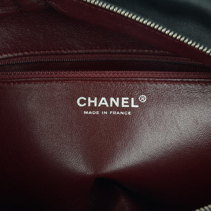 Chanel Smooth Calfskin Medium Luxe Ligne Bowler Black 6 of 7
