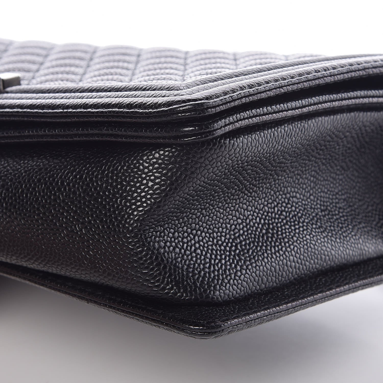 Chanel Caviar Quilted New Medium Boy Flap Black 9 of 10