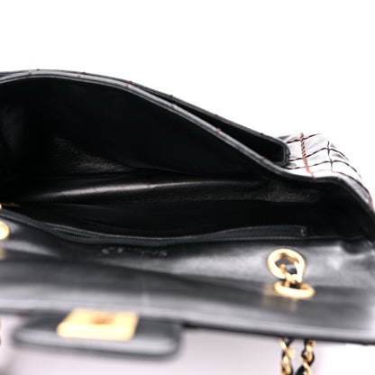 Chanel Lambskin Stitched Chocolate Bar Single Flap Brown 4 of 17