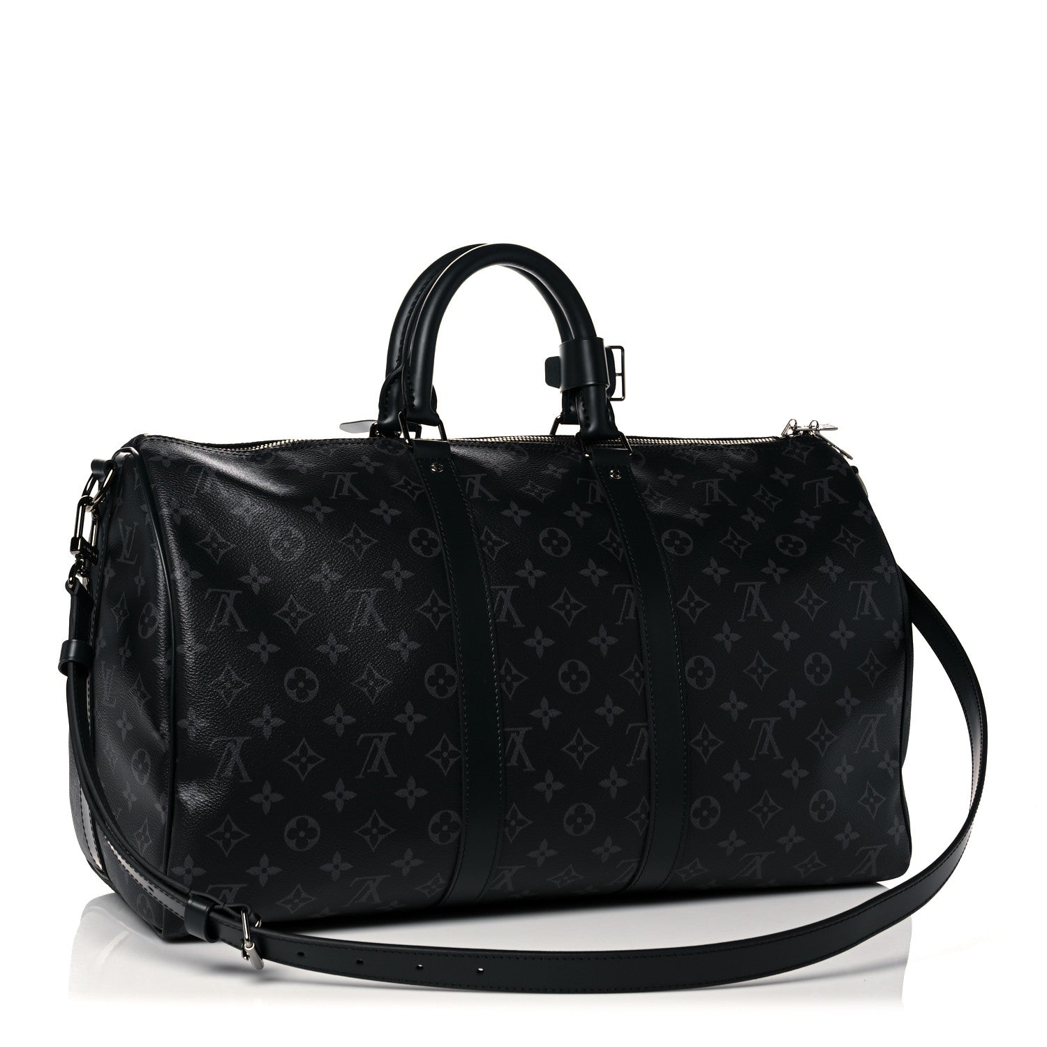 Louis Vuitton Monogram Eclipse Keepall Bandouliere 45 3 of 11