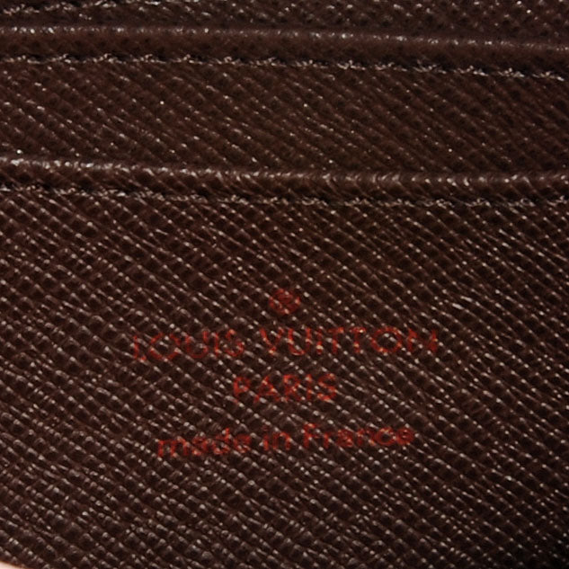 Damier Ebene Zippy Coin Purse