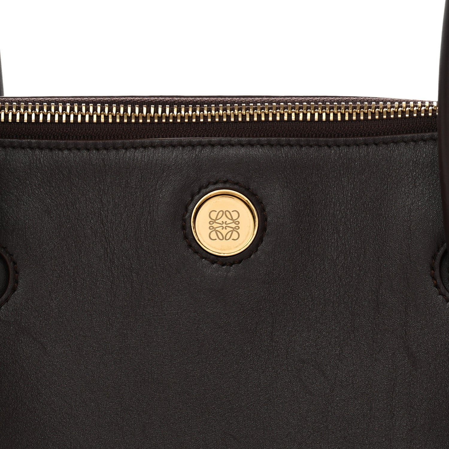 Loewe Supple Calfskin Small Madrid Bag Dark Brownie 7 of 10