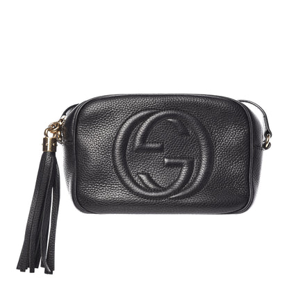 Gucci Pebbled Calfskin Small Soho Disco Bag Black 1 of 12