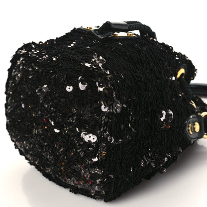 Louis Vuitton Sequin Mini Noe Rococo Gold 8 of 8