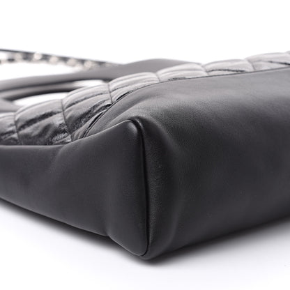 Chanel Aged Calfskin Quilted Large 31 Shopping Bag Black 8 of 11