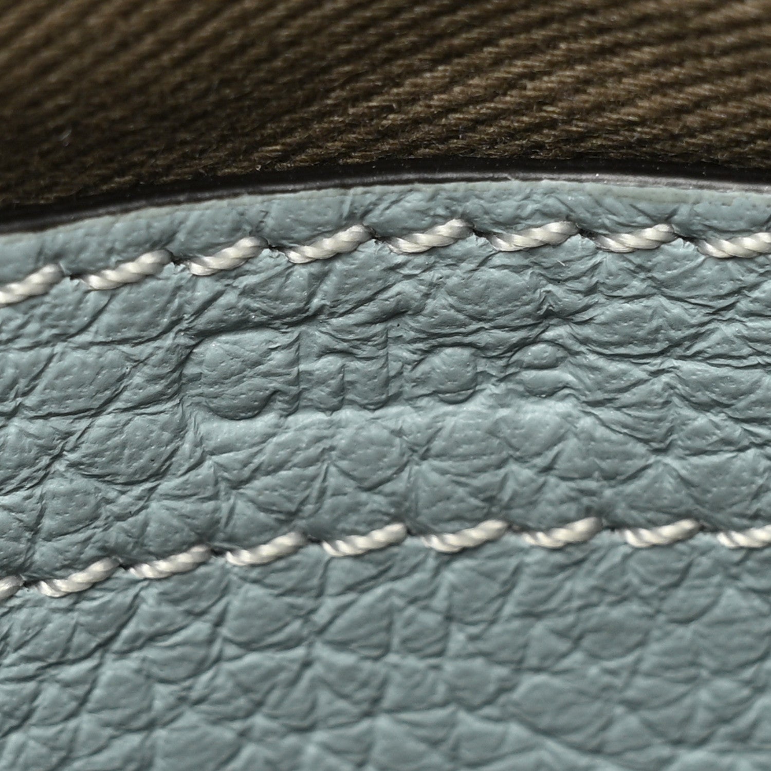 Chloe Calfskin Mini Marcie Round Crossbody Bag Faded Blue 6 of 12