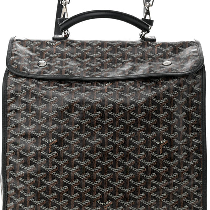 Goyard Goyardine Saint Leger Soft Briefcase Backpack Black 8 of 11