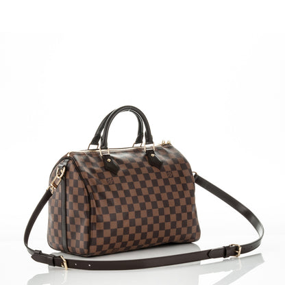Louis Vuitton Damier Ebene Speedy Bandouliere 30 3 of 7