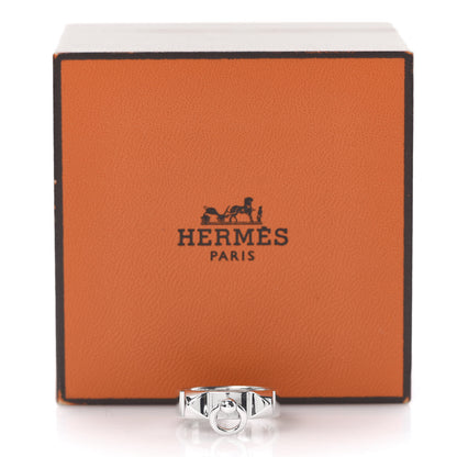 Hermes Sterling Silver PM Collier De Chien Ring 52 6 5 of 5