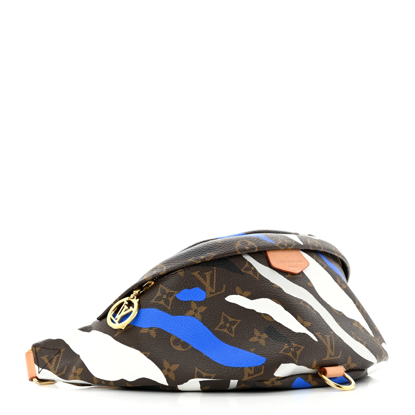 x LoL Monogram Bumbag Blue Silver