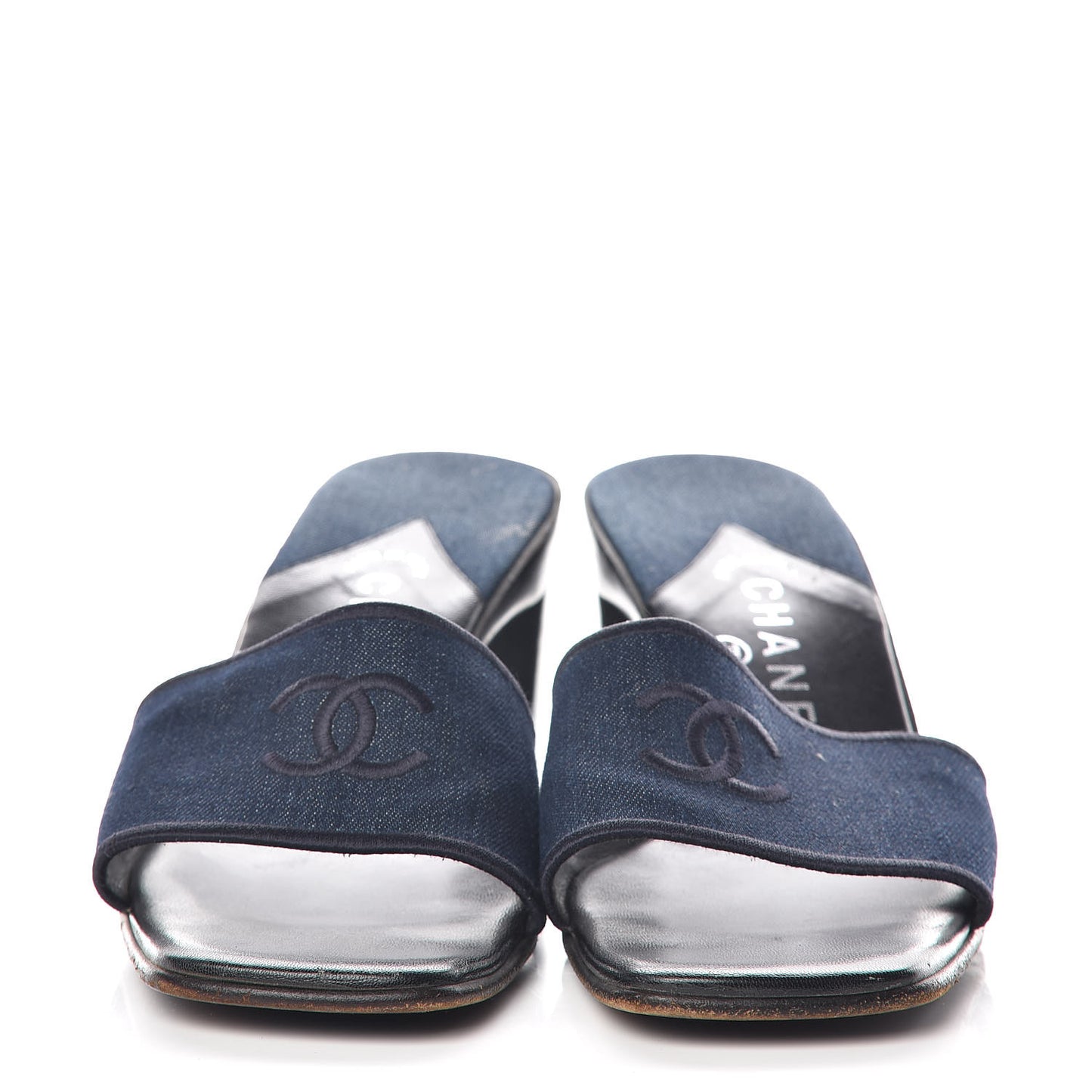 Denim CC Sandals Blue 38