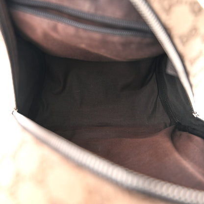 Gucci Monogram Travel Backpack Dark Brown 5 of 11