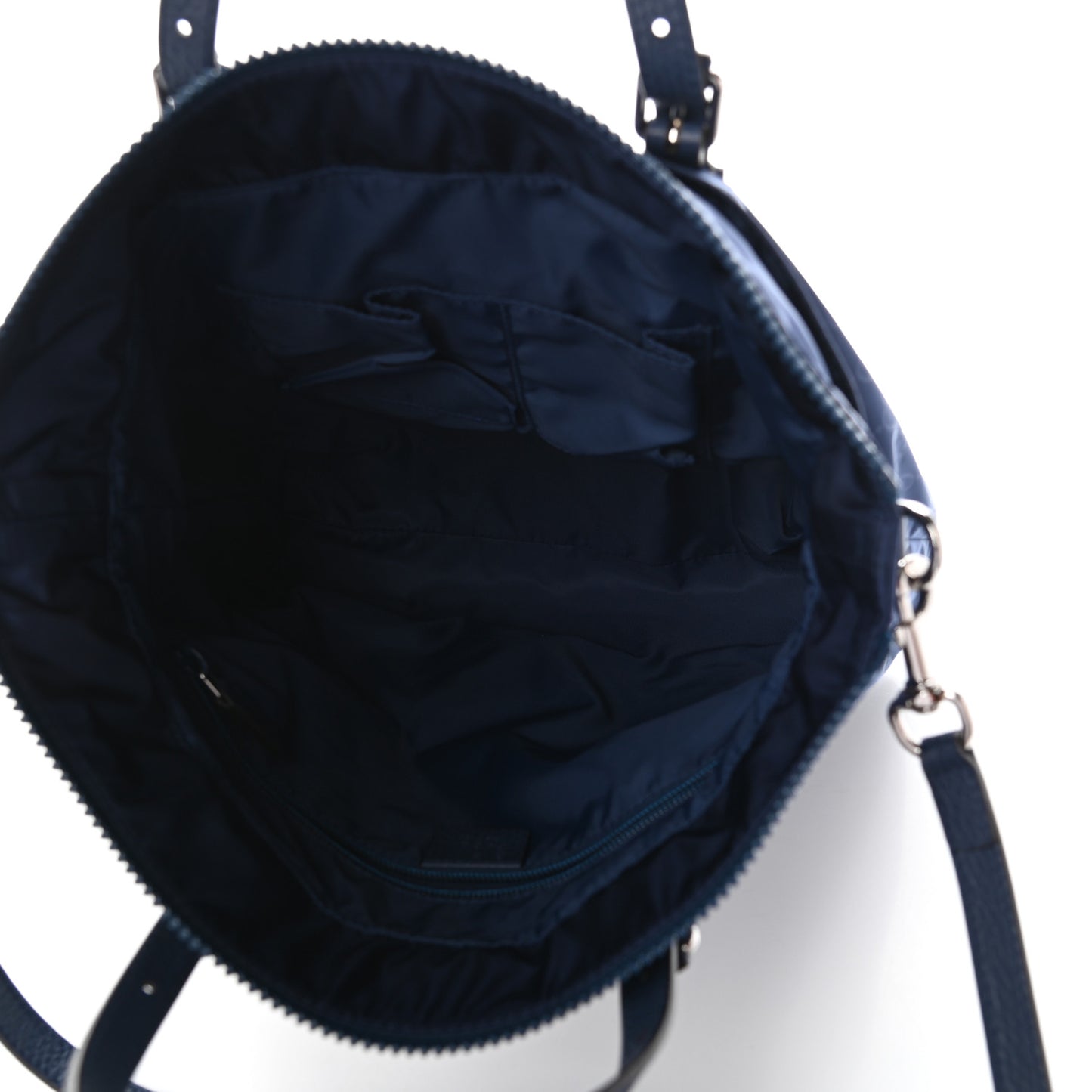 Nylon Monogram Medium Vertical Tote Tide