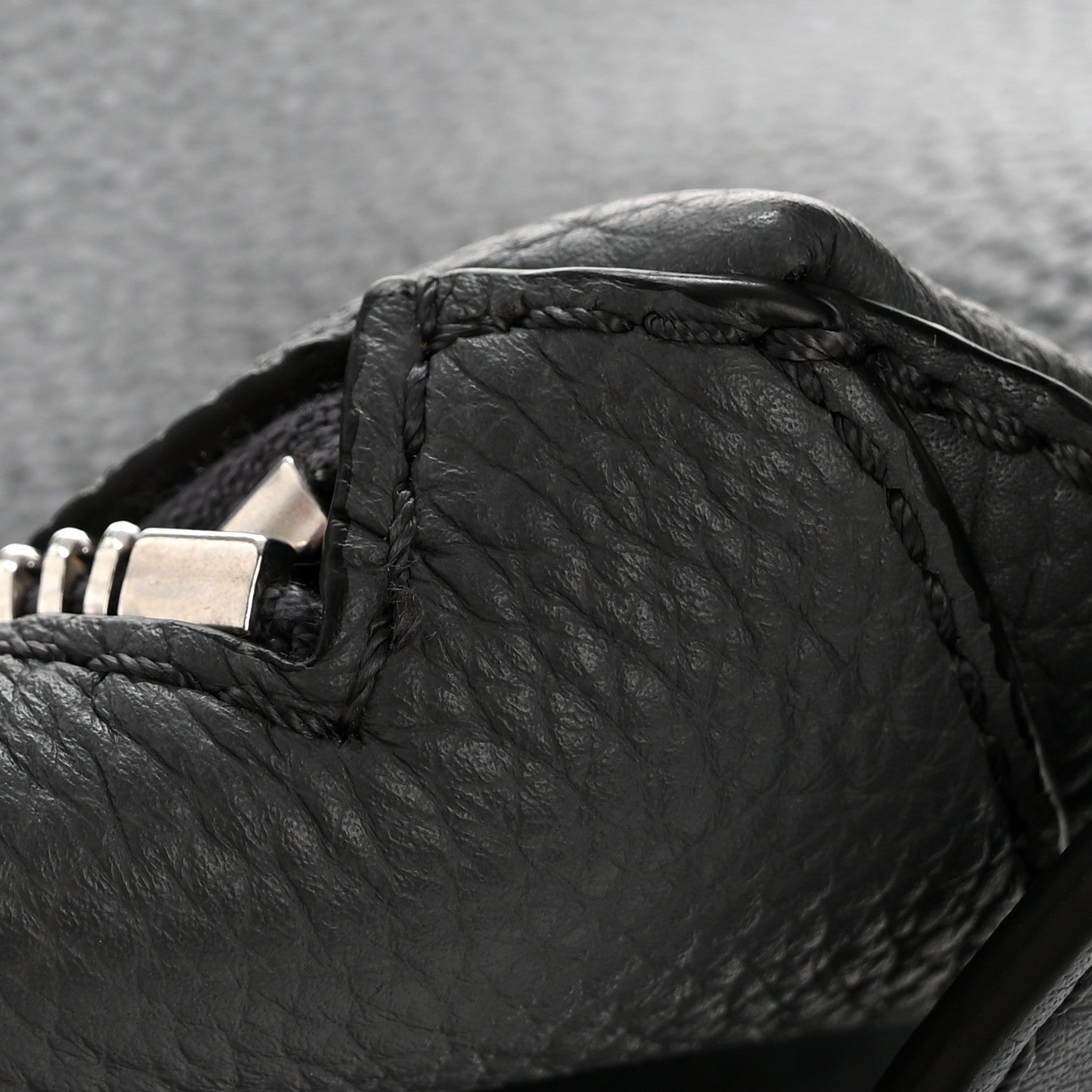 Loewe Grained Calfskin Large Puzzle Edge Bag Anthracite 16 of 16