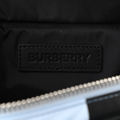 Burberry Econyl Logo Print Check Childrens Bum Bag Blue 6 of 11
