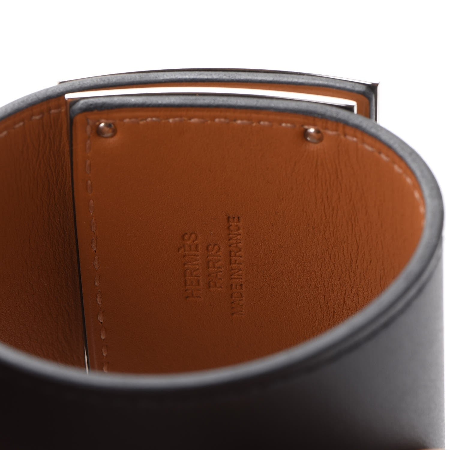 Hermes Chamonix Extreme Kelly Bracelet S Black 5 of 8