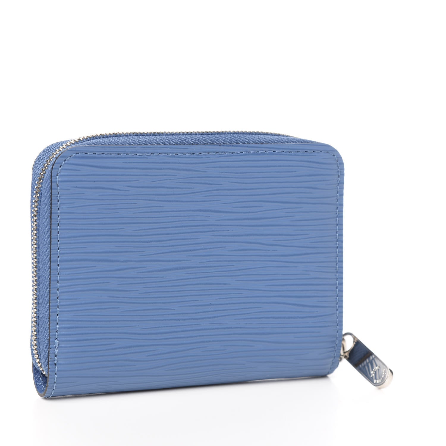 Louis Vuitton Epi Zippy Coin Purse Blue Jean 2 of 5