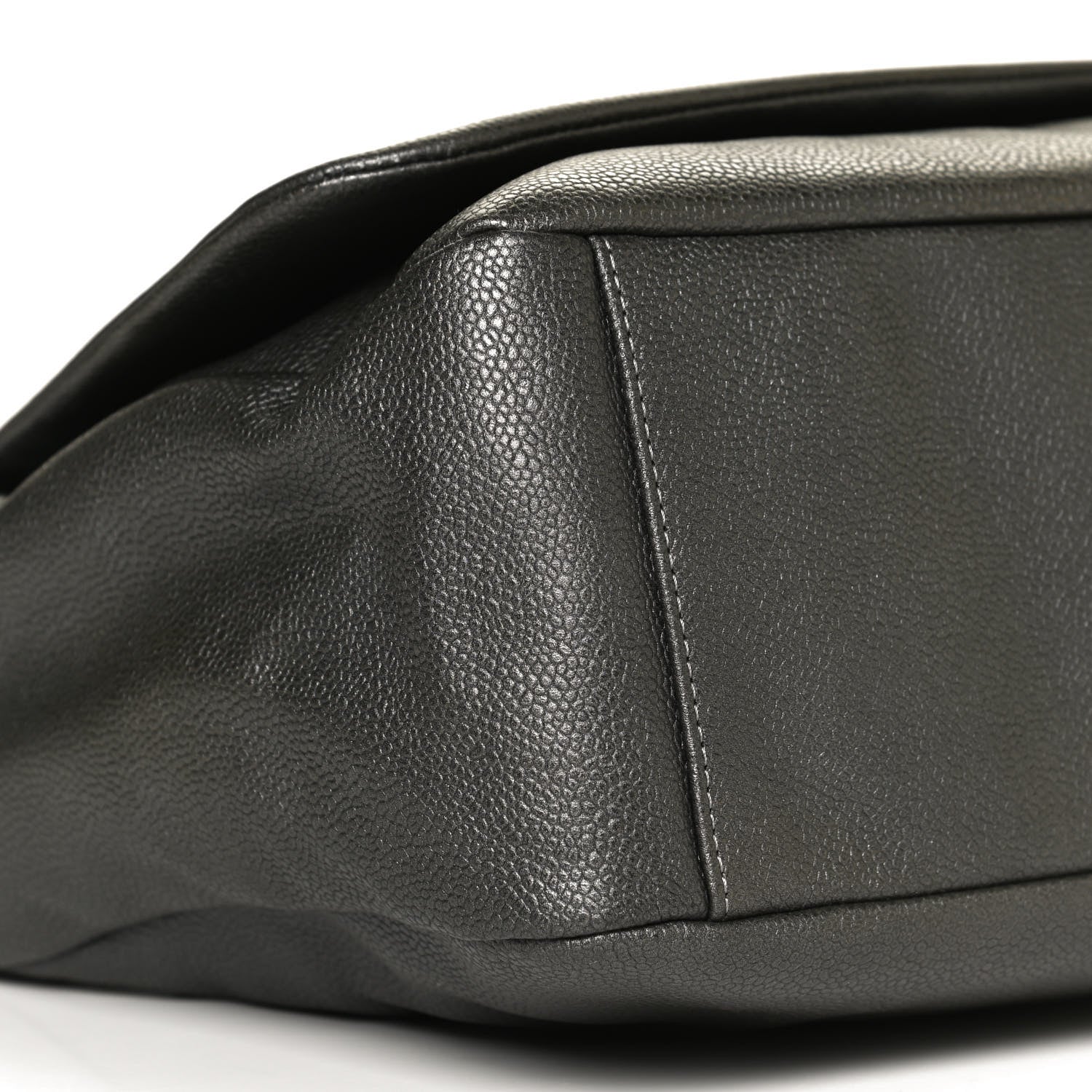 Chanel Metallic Caviar 31 Hobo Grey 8 of 11