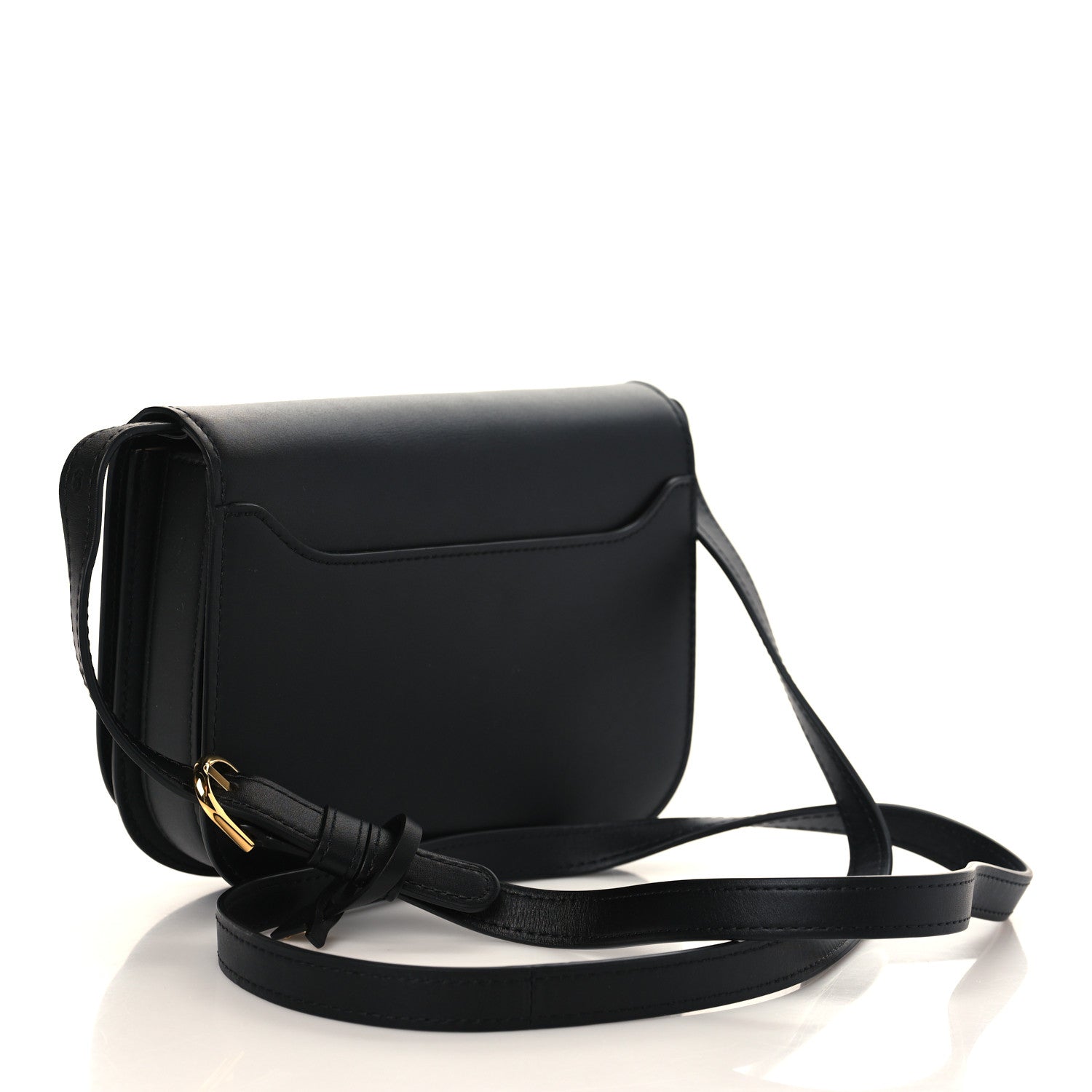 Delvaux Olen Calfskin Small Lingot Crossbody Black 2 of 8