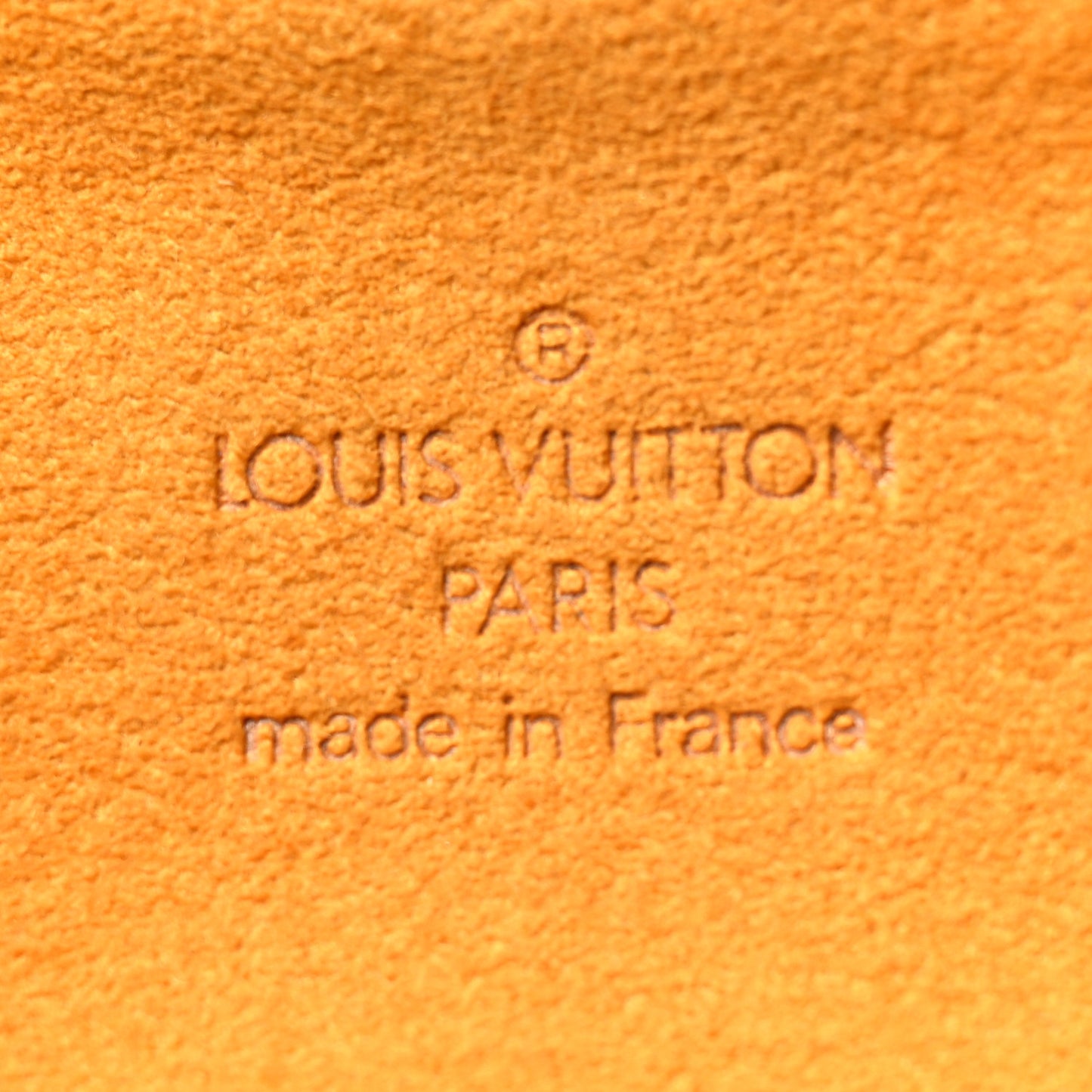 Monogram Denim Pochette Plat Clutch Blue