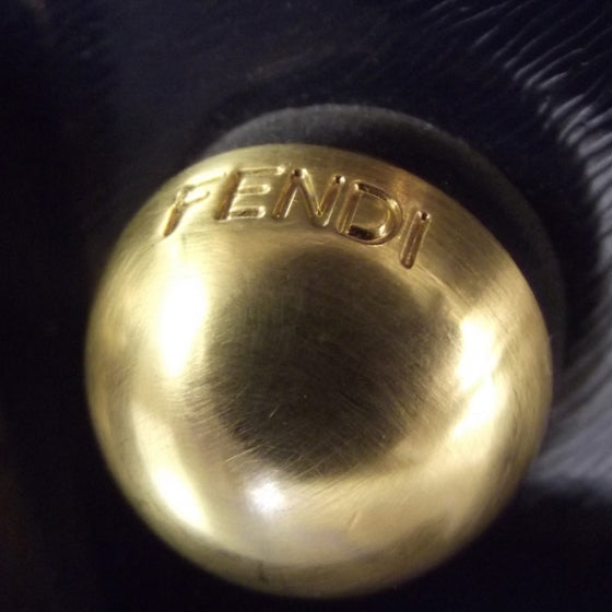 Textured Calfskin F3 Secret Code Satchel Blue