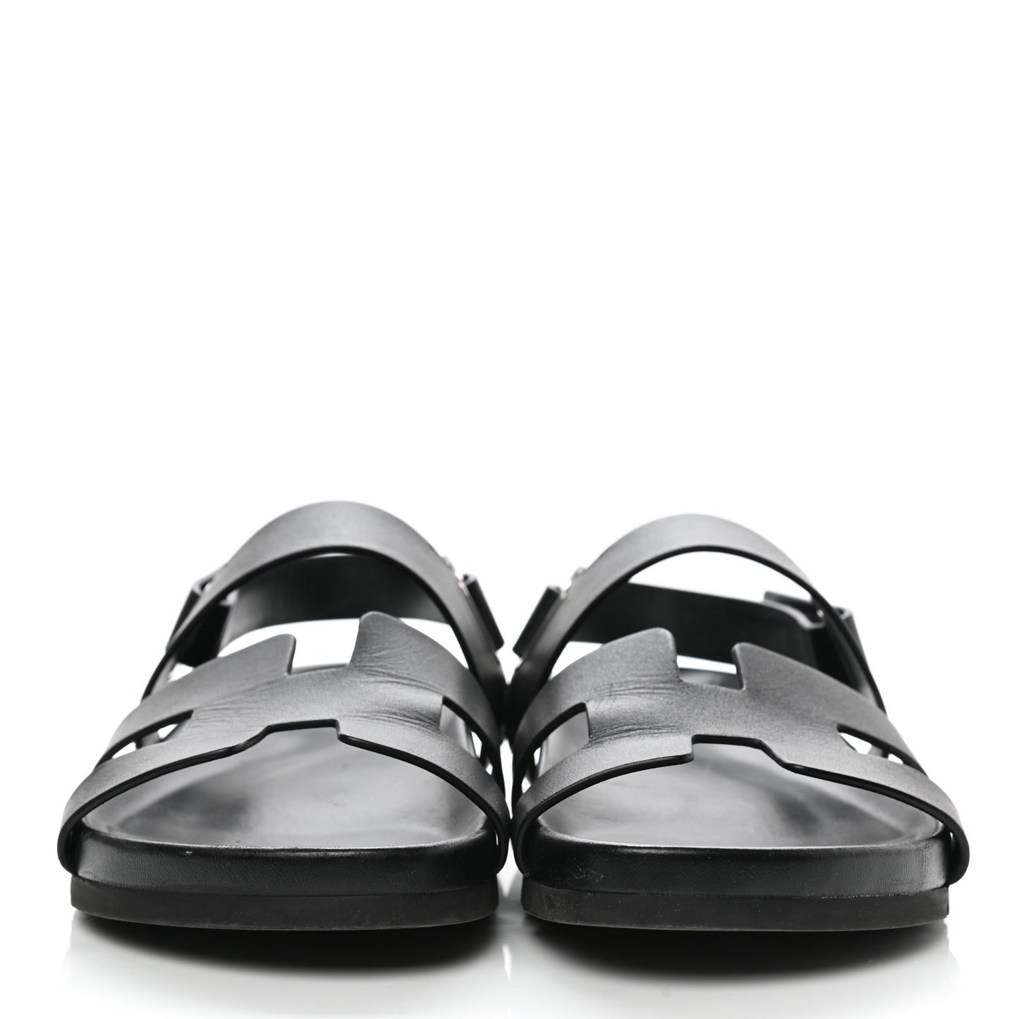 Calfskin Womens Takara Sandals 41 Black