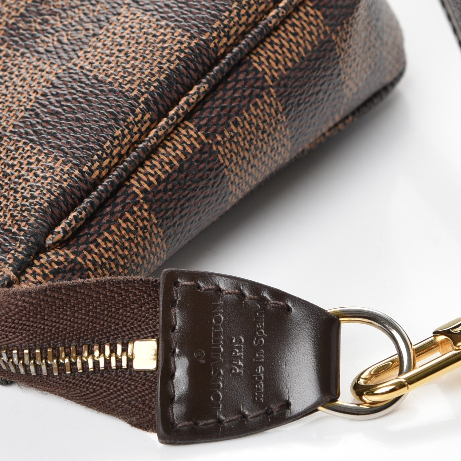 Louis Vuitton Damier Ebene Pochette Accessories NM 6 of 9