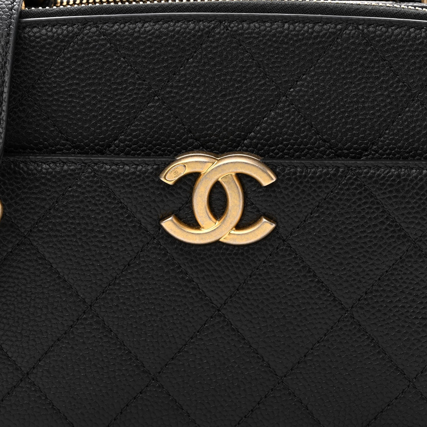 Chanel Caviar Quilted Small Camera Bag Black 8 of 10