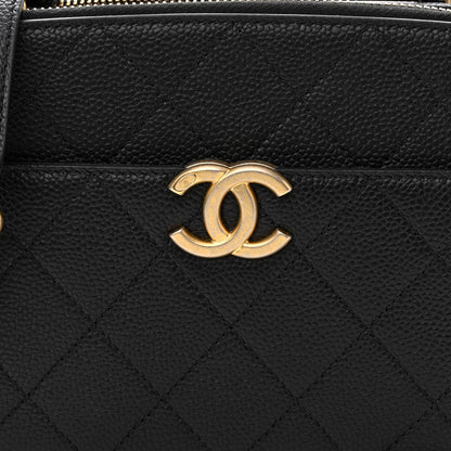 Chanel Caviar Quilted Small Camera Bag Black 8 of 10