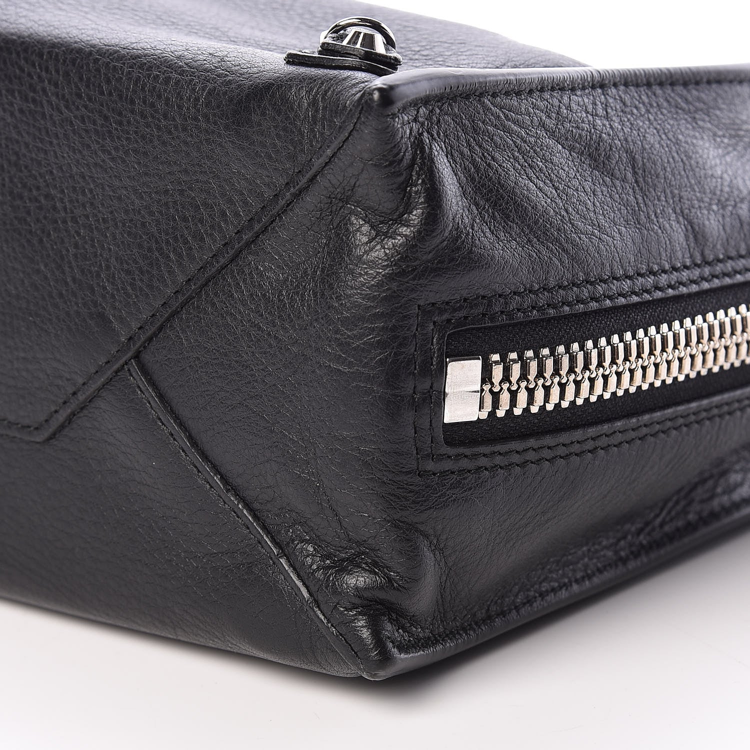 Balenciaga Grained Calfskin Papier Mini A4 Zip Around Tote Black 10 of 10