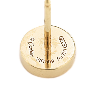 Cartier 18K Yellow Gold LOVE Earrings 4 of 5