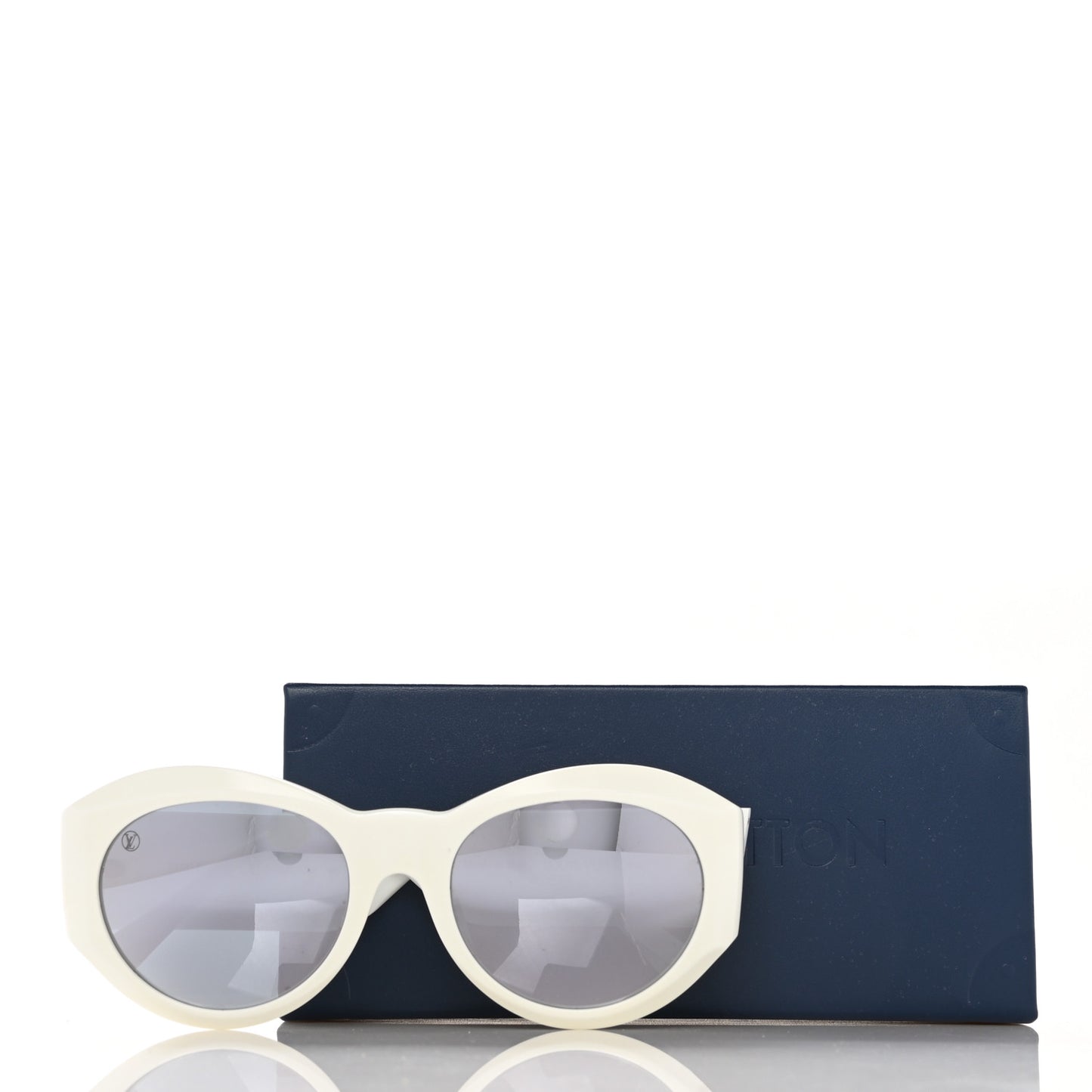 Acetate Sunglasses Z1131E White