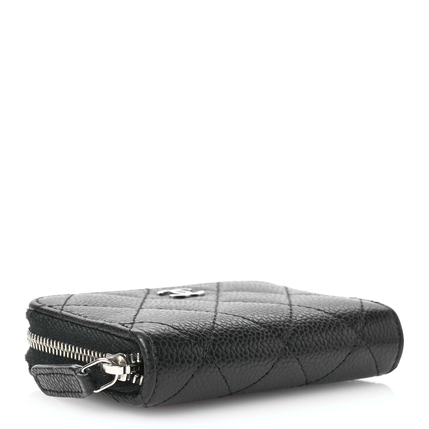 Chanel Caviar Quilted Classic Zipped Coin Purse Black 4 of 7