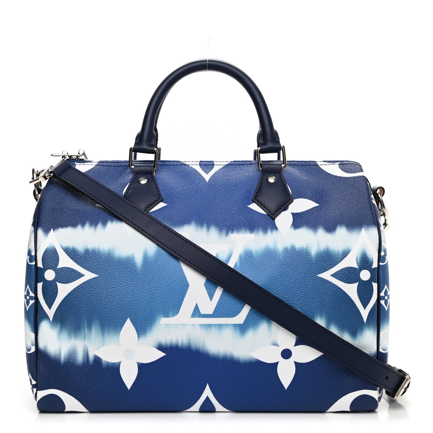Louis Vuitton Monogram Escale Speedy Bandouliere 30 Blue 1 of 11