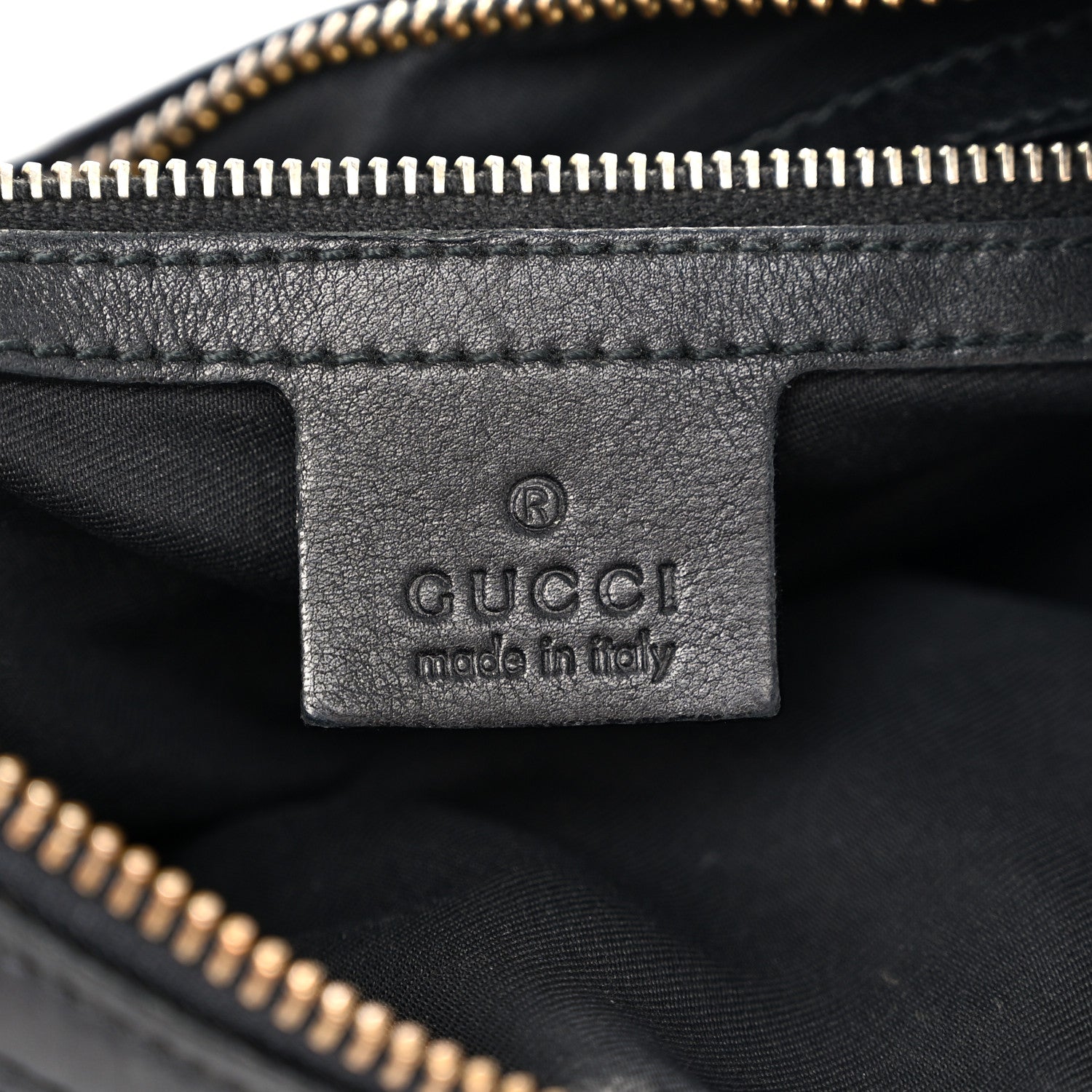 Gucci Calfskin Horsebit Chain Hobo Black 6 of 15