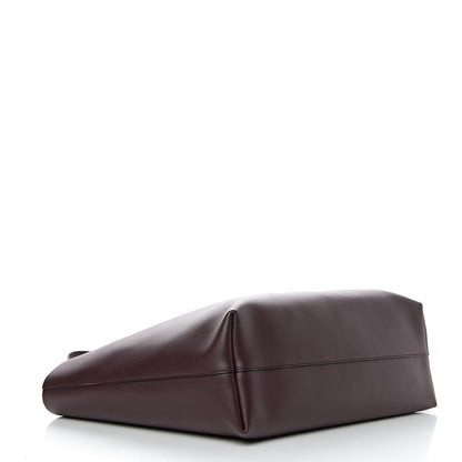 Saint Laurent Calfskin Large Shopping Tote Bordeaux 3 of 9