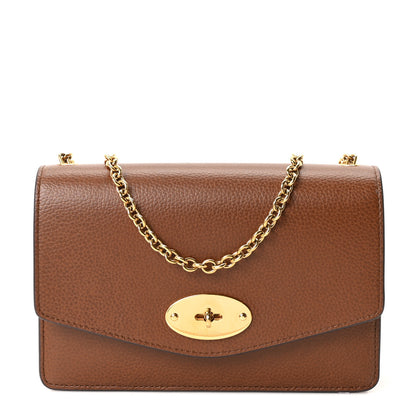 Mulberry Small Classic Grain Calfskin Small Darley Oak 1 of 9