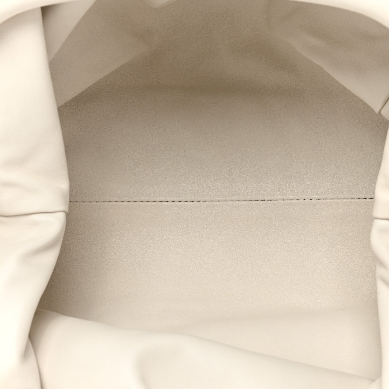 Bottega Veneta Calfskin Teen Pouch White 4 of 9