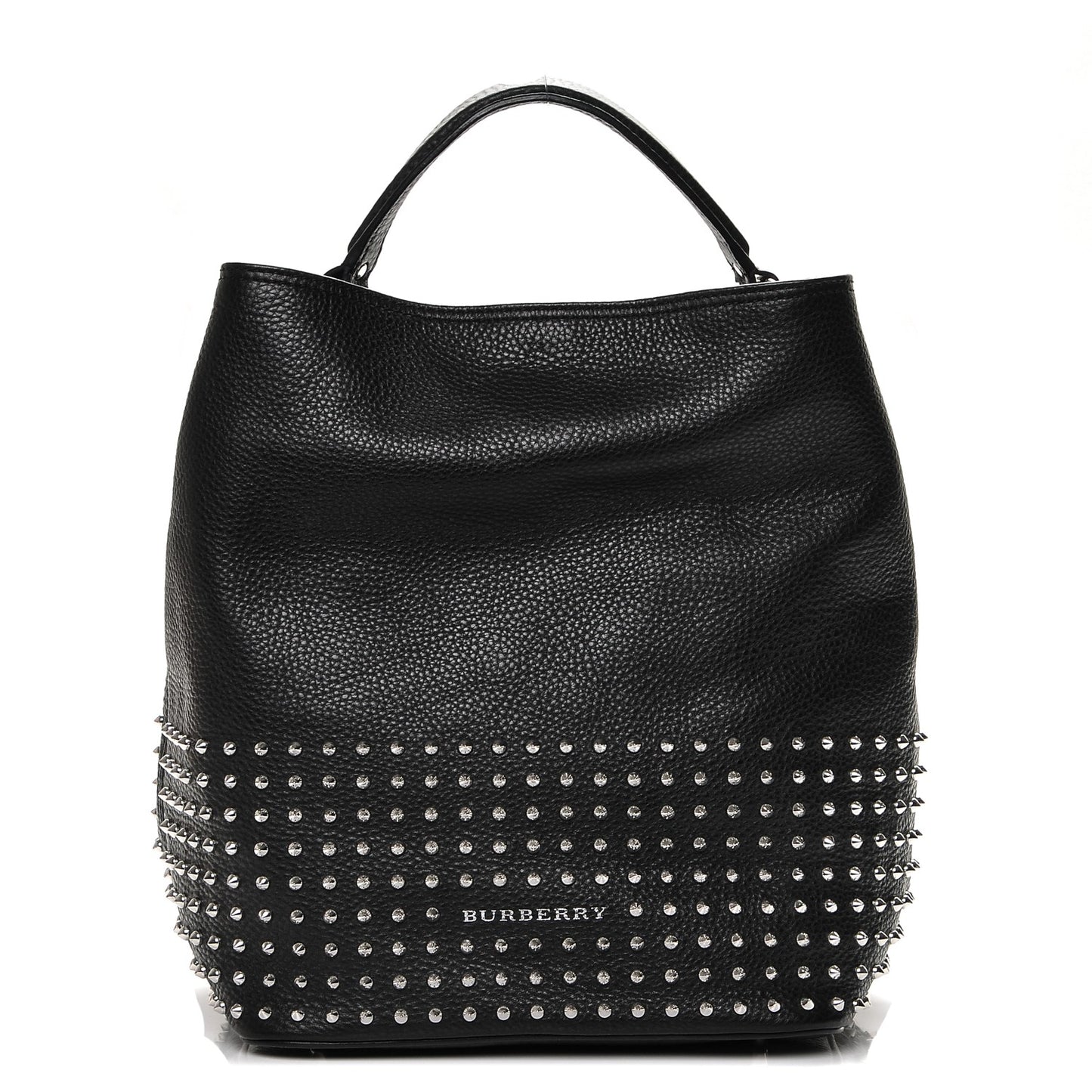 Calfskin Studded Medium Susanna Hobo Black