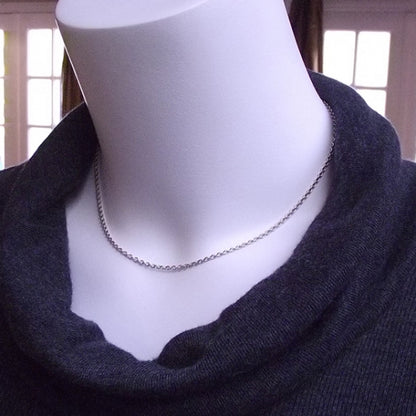 Hermes Mini Chaine Ancre Neckale Kelly Pendant Silver 4 of 6