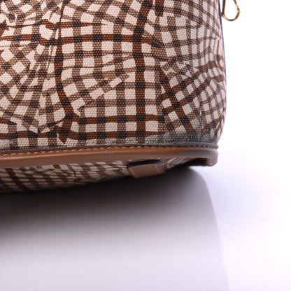 MCM Visetos Medium Liz Reversible Shopper Tote Cognac 15 of 17