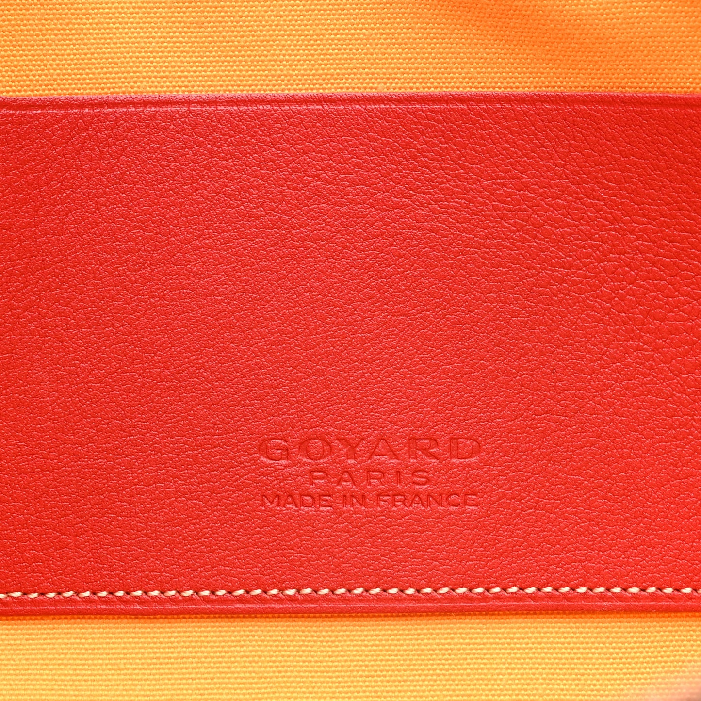 Goyardine Senat Pochette MM Red