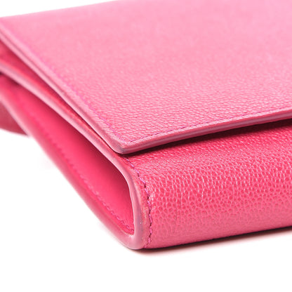 Alexander McQueen Calfskin Insignia Pouch Pink 9 of 10