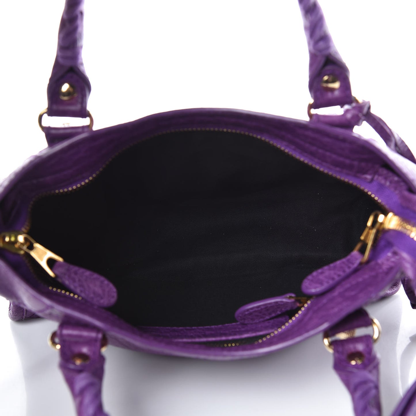 Agneau Giant 12 Gold Hardware Mini City Ultraviolet