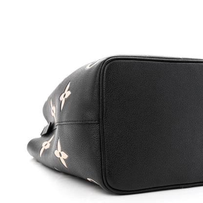 Louis Vuitton Empreinte Monogram Giant Neonoe MM Black Beige 9 of 11